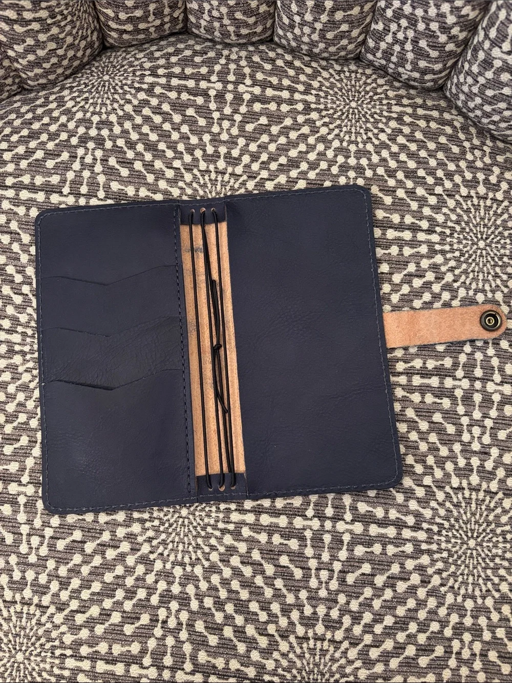 Chic Sparrow Hobonichi Weeks Leather Cover  Blue Travelers Notebook Folio